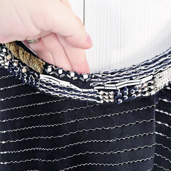 Free People Aztec Louie Beaded Tank Top - Picture 6 of 10